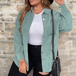 Blue/Green Button Up